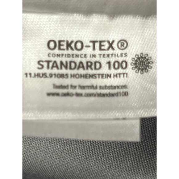 Van Heusen Men's 20 (35-36) Tall Fit Stretch Gray Dress Shirt Oeko-Tex LS Collar - Picture 12 of 16